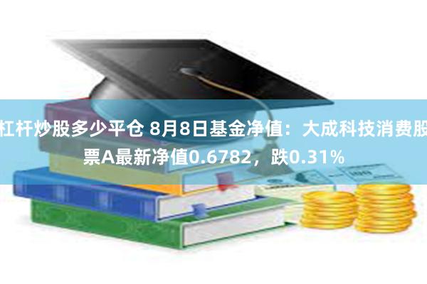 杠杆炒股多少平仓 8月8日基金净值：大成科技消费股票A最新净值0.6782，跌0.31%